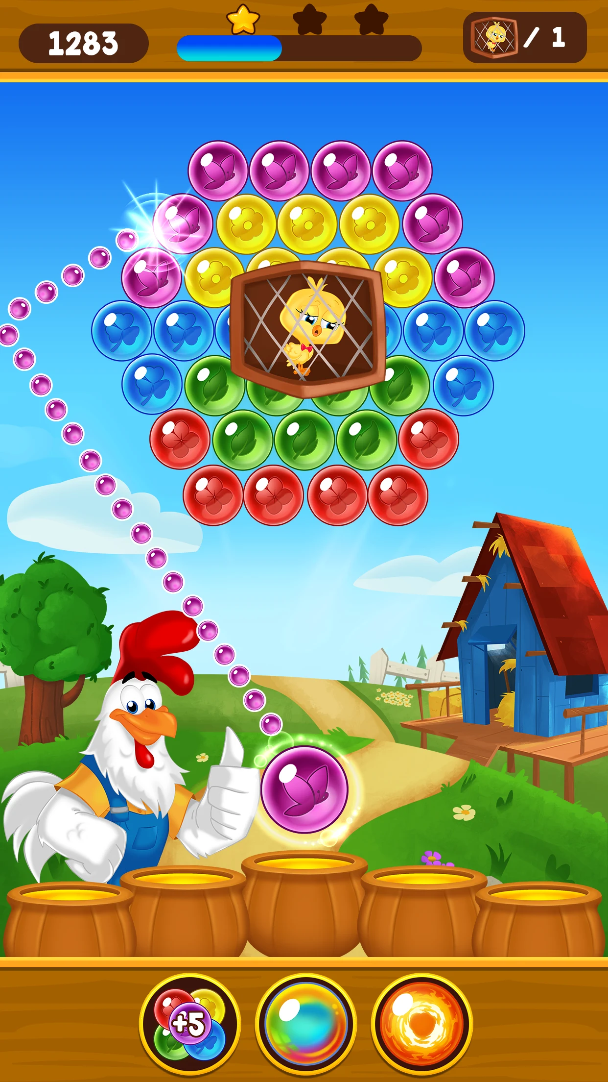 Farm Bubbles - Bubble Shooter screenshot